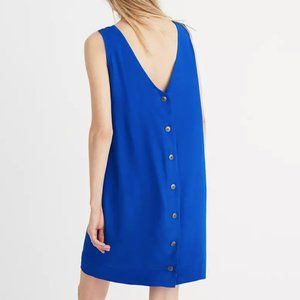 Madewell Lakeshore Button-Back Dress NWT